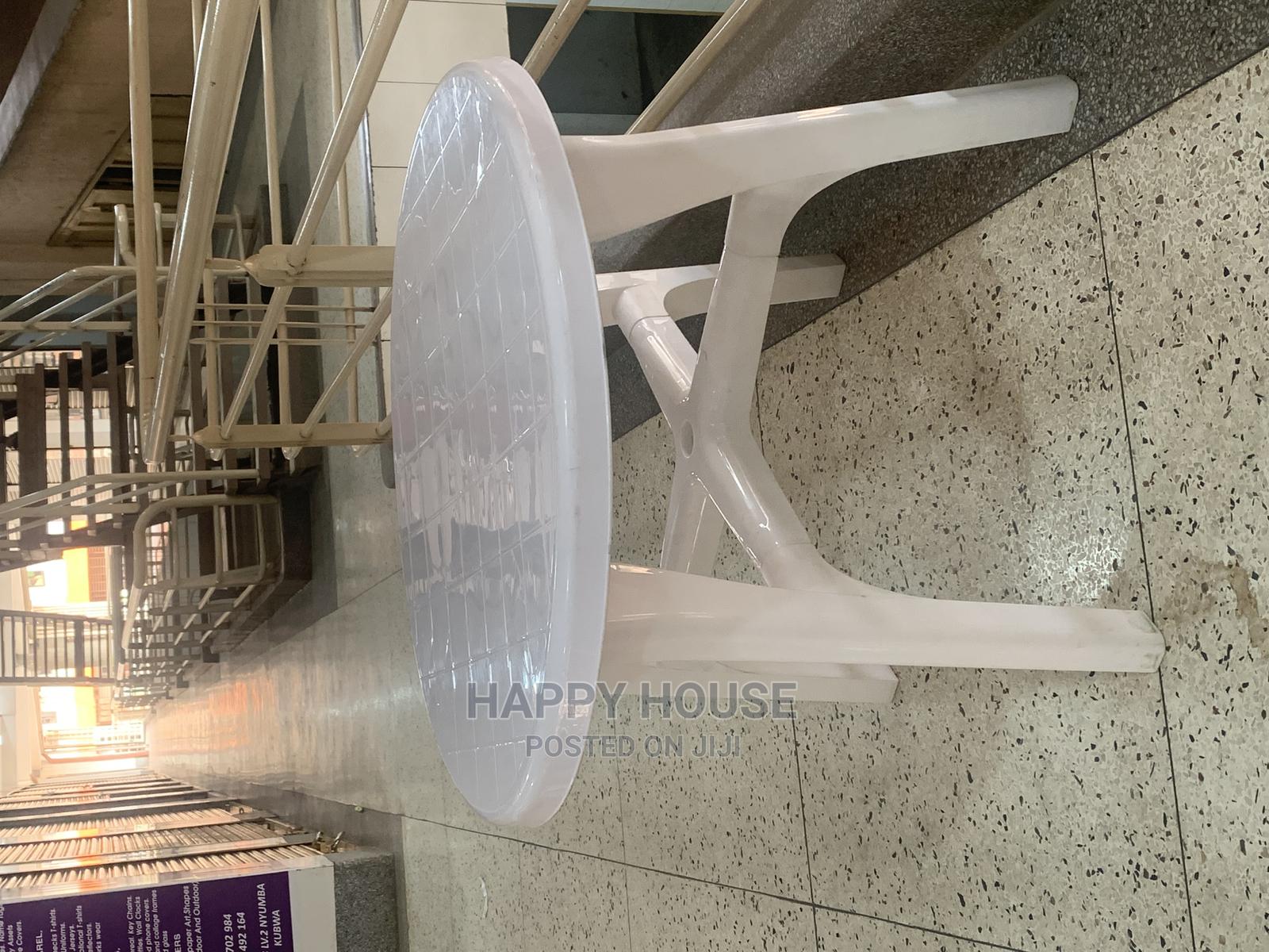 Plastic Round Table in Central Division Furniture, Kalanzi Fx Jiji.ug