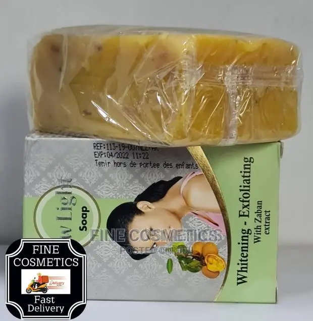 New Light Exfoliating Soap With Zaban 12oz / 350g
