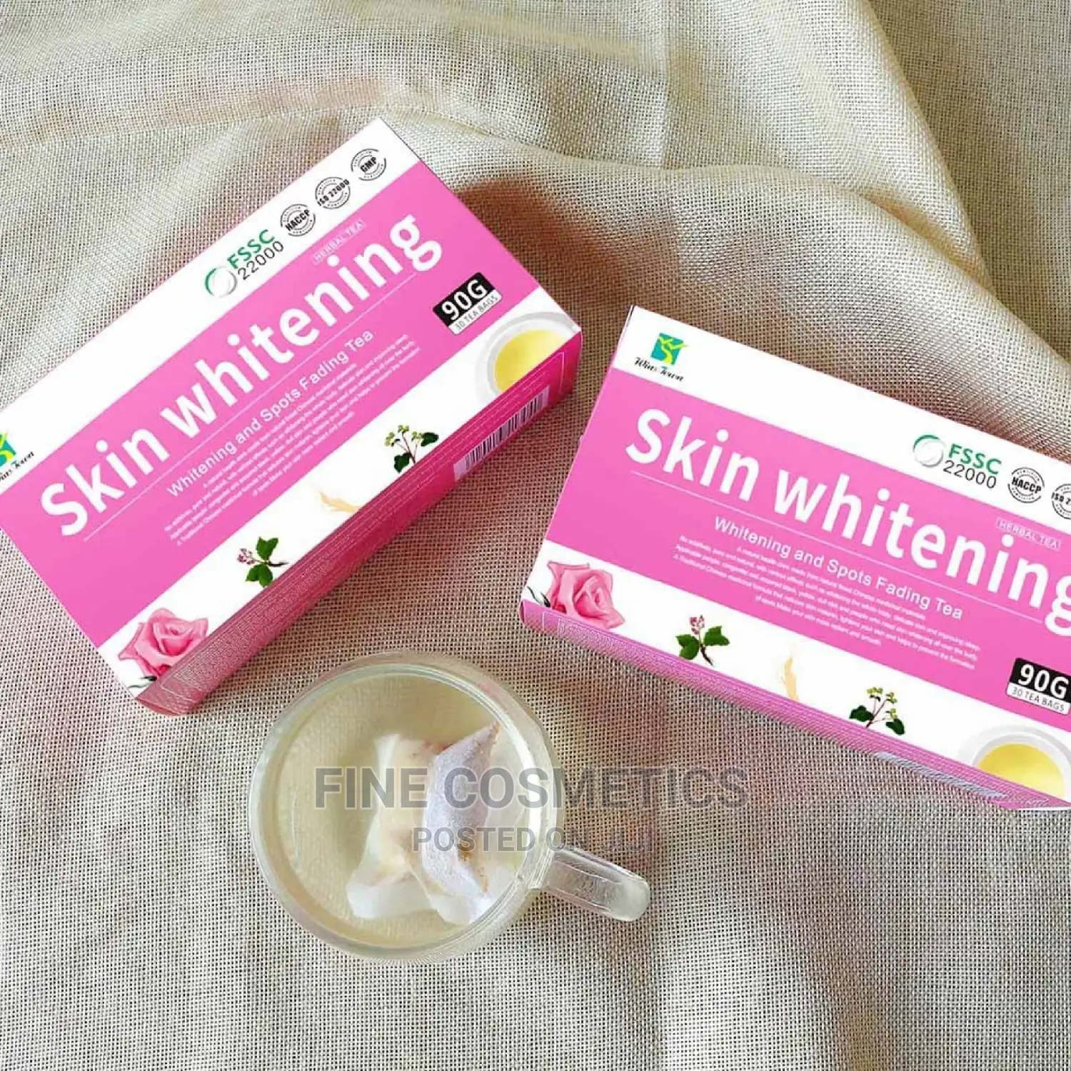 Wins Town Skin Whitening Tea Bags Lightening Powder
