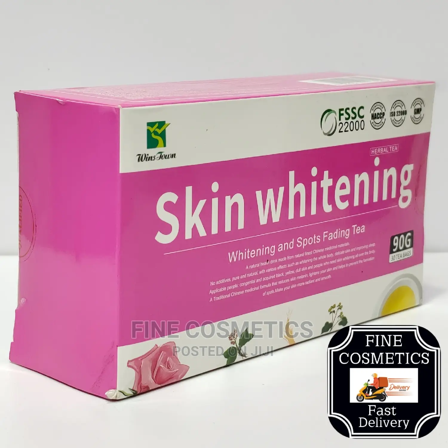 Wins Town Skin Whitening Tea Bags Lightening Powder