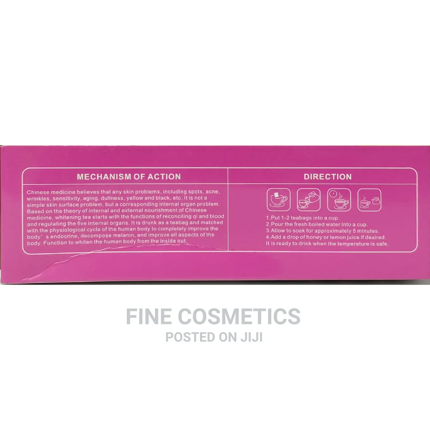 Wins Town Skin Whitening Tea Bags Lightening Powder
