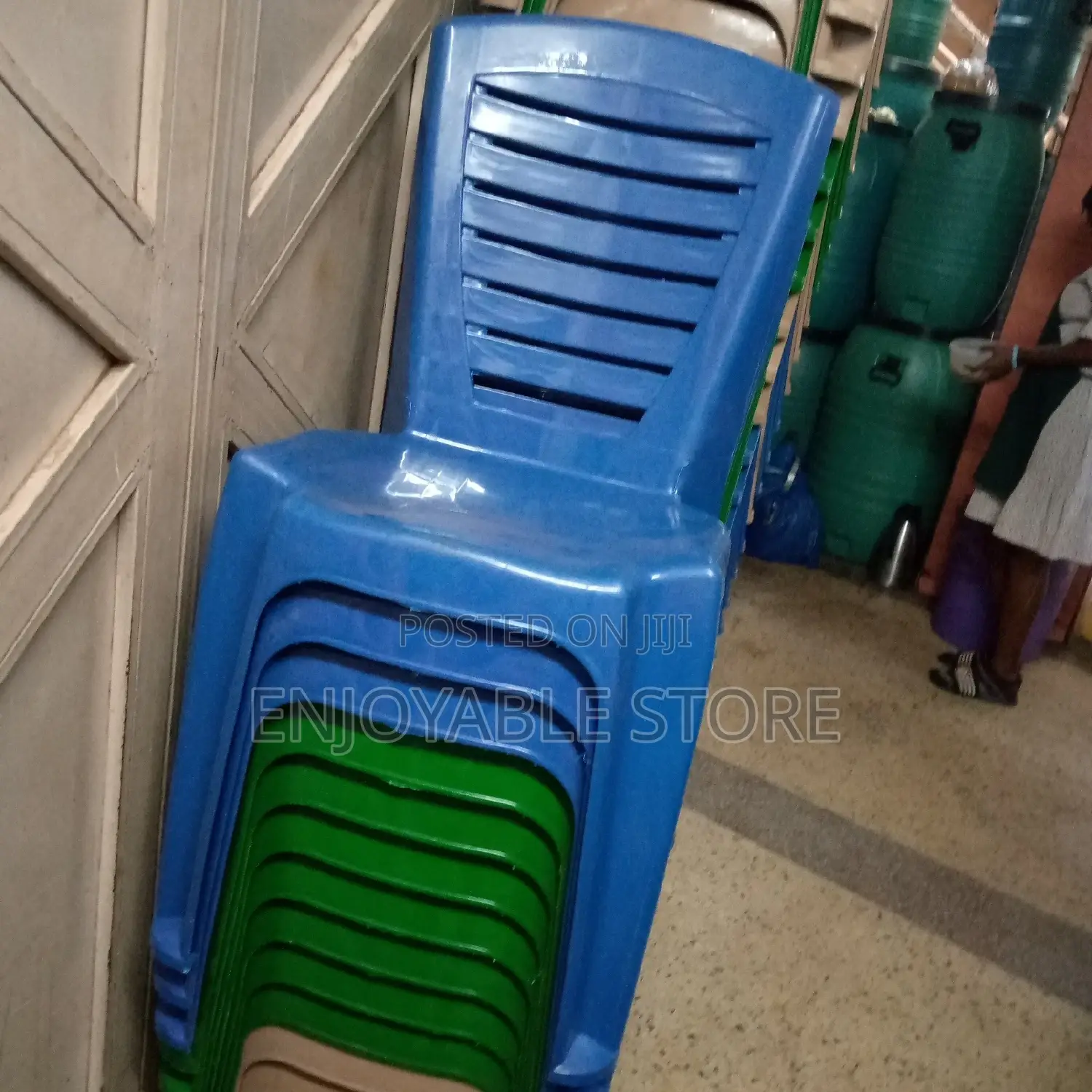 Strong Plastic Armless Chairs