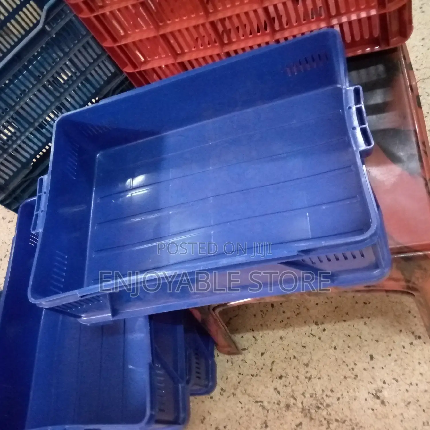 Plastic Milk Crates