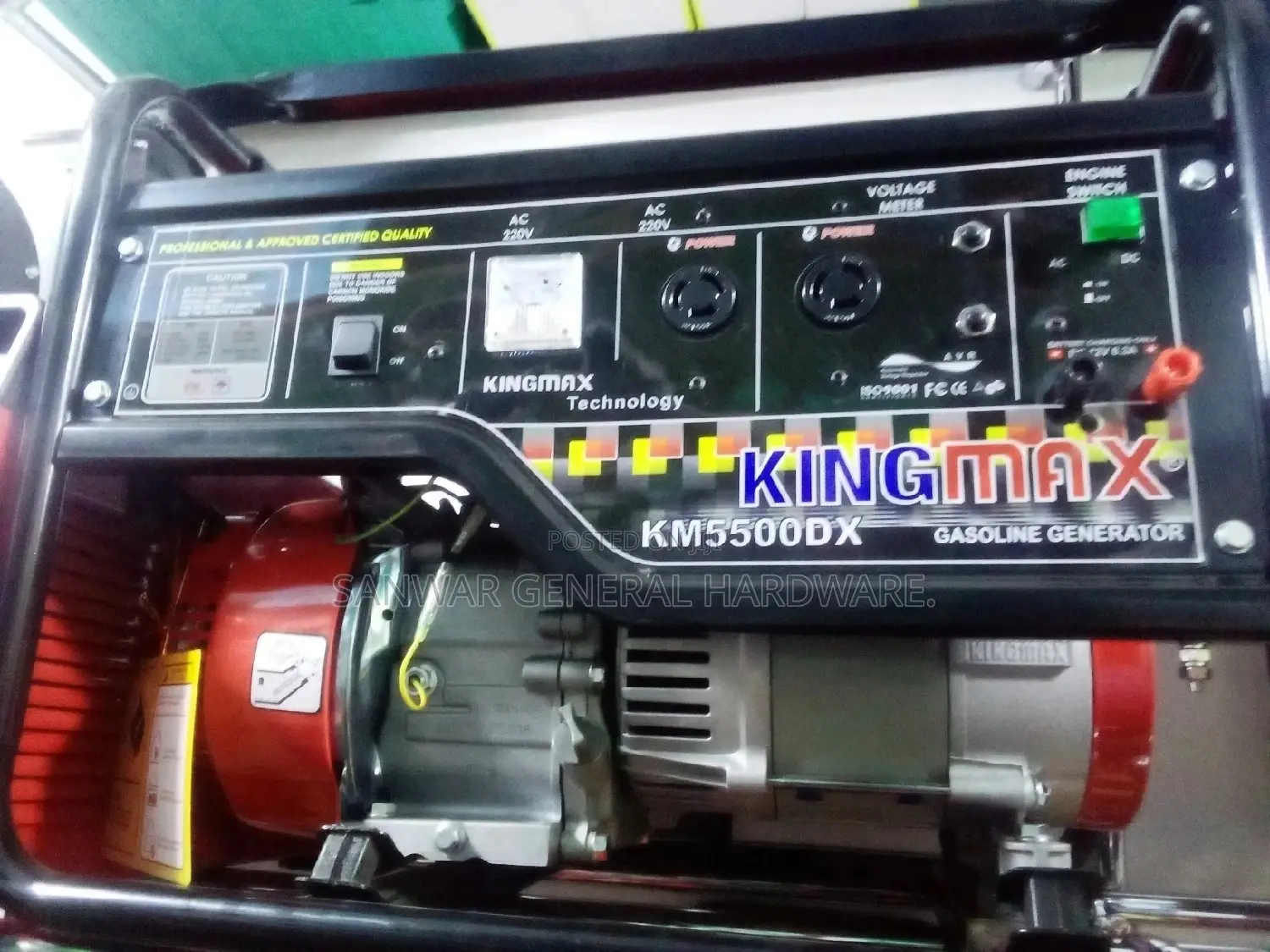 KM5500DX Generator,2.8KVA,Petrol