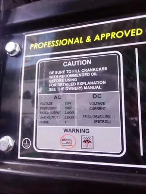 KM5500DX Generator,2.8KVA,Petrol