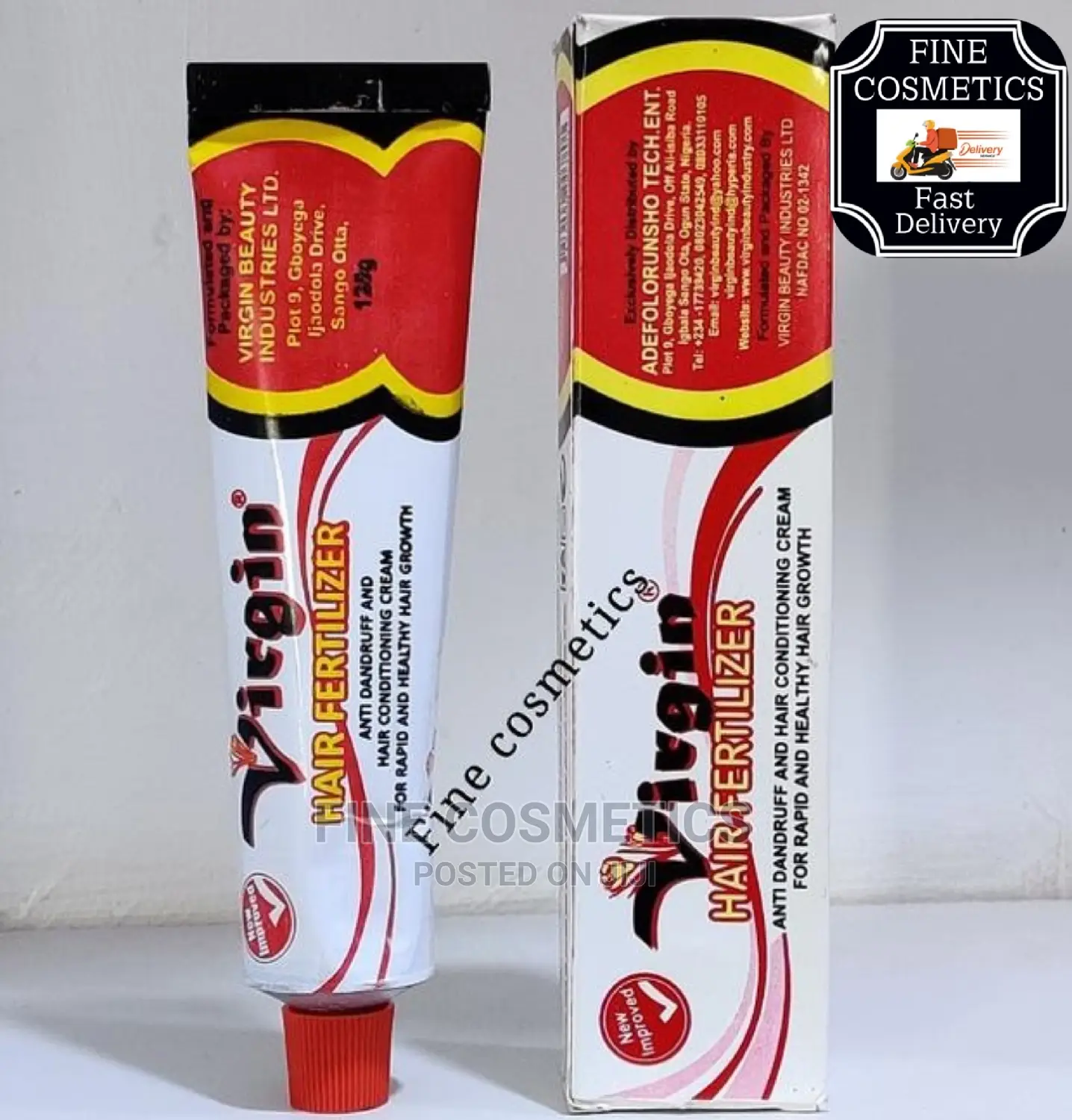 Virgin Hair Fertilizer, Rapid Hair Growth Booster Anti-Dandruff Cream