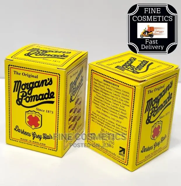 Original Morgans Hair Darkening Pomad Solution For Grey Hair