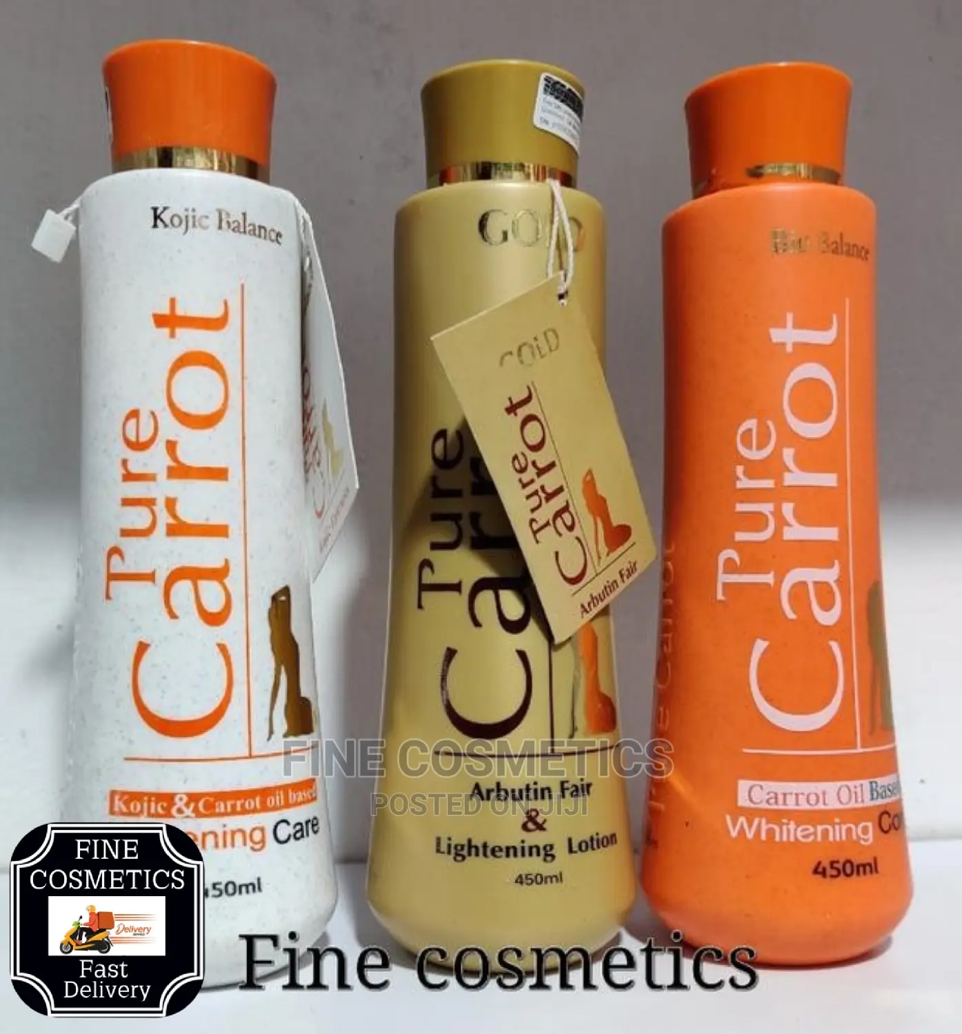 ORIGINAL Pure Carrot Whitening Face And Body Milk Lotion
