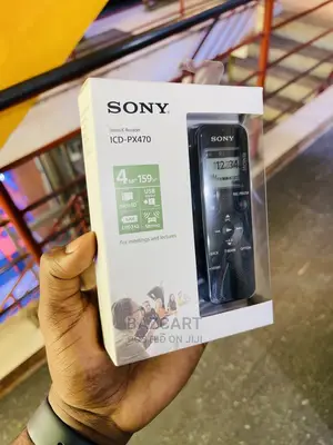 Sony Voice Recorder Icd-Px470 4gb Storage