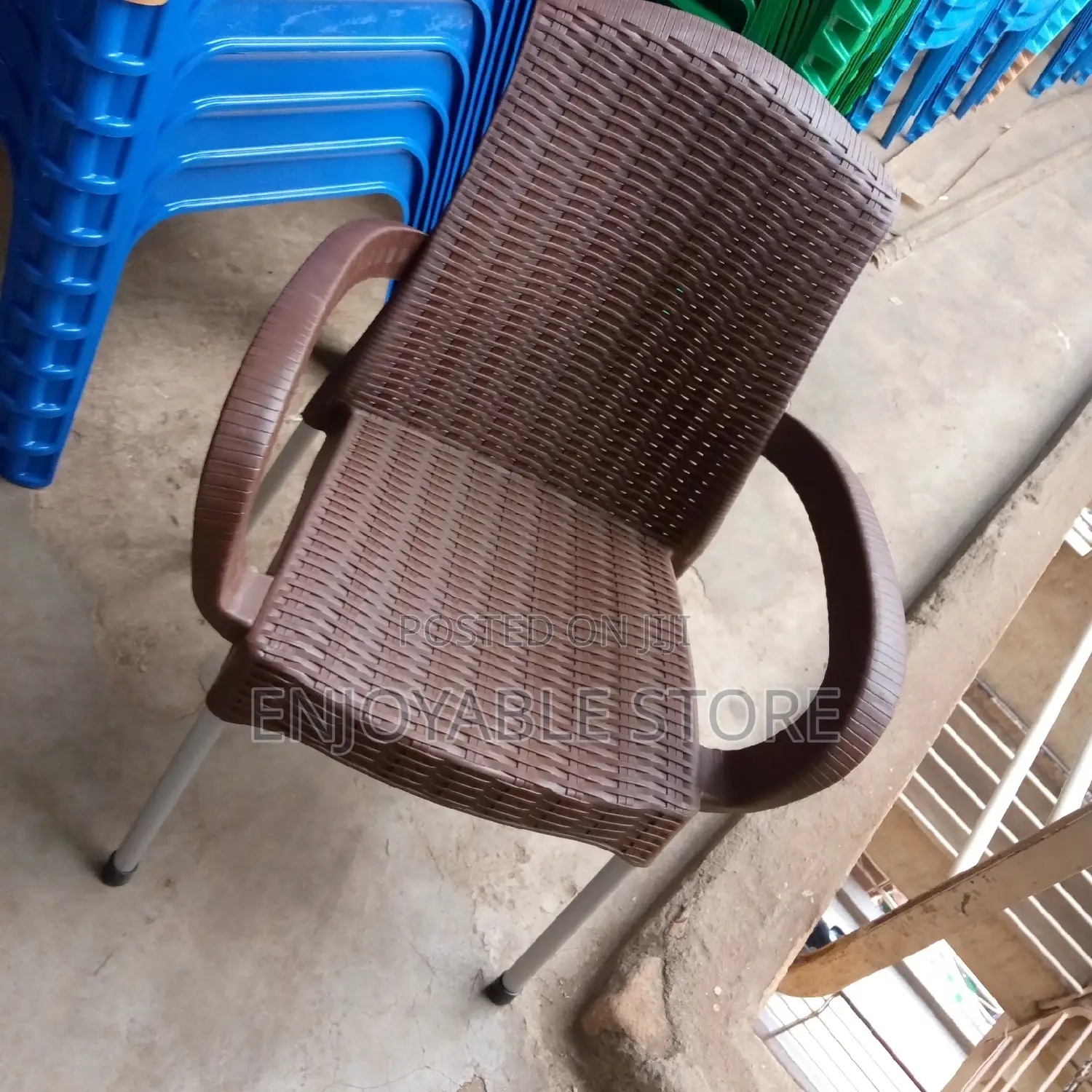Plastic Armed Chair
