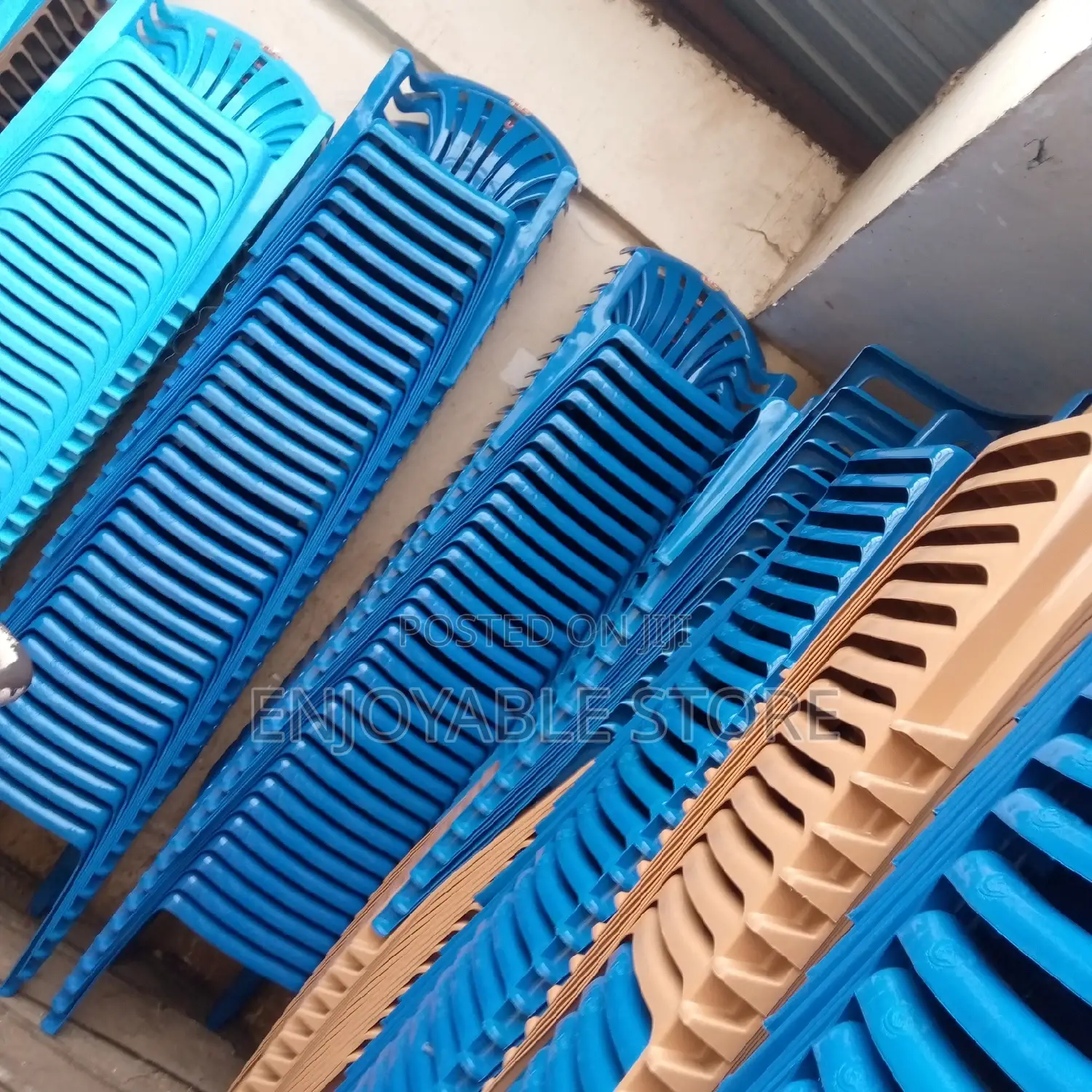 Plastic Armed Mukwano Chairs