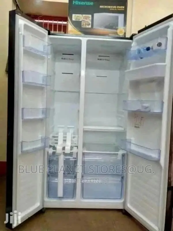 Hisense 560litres Side By Side French Door Refrigerators.