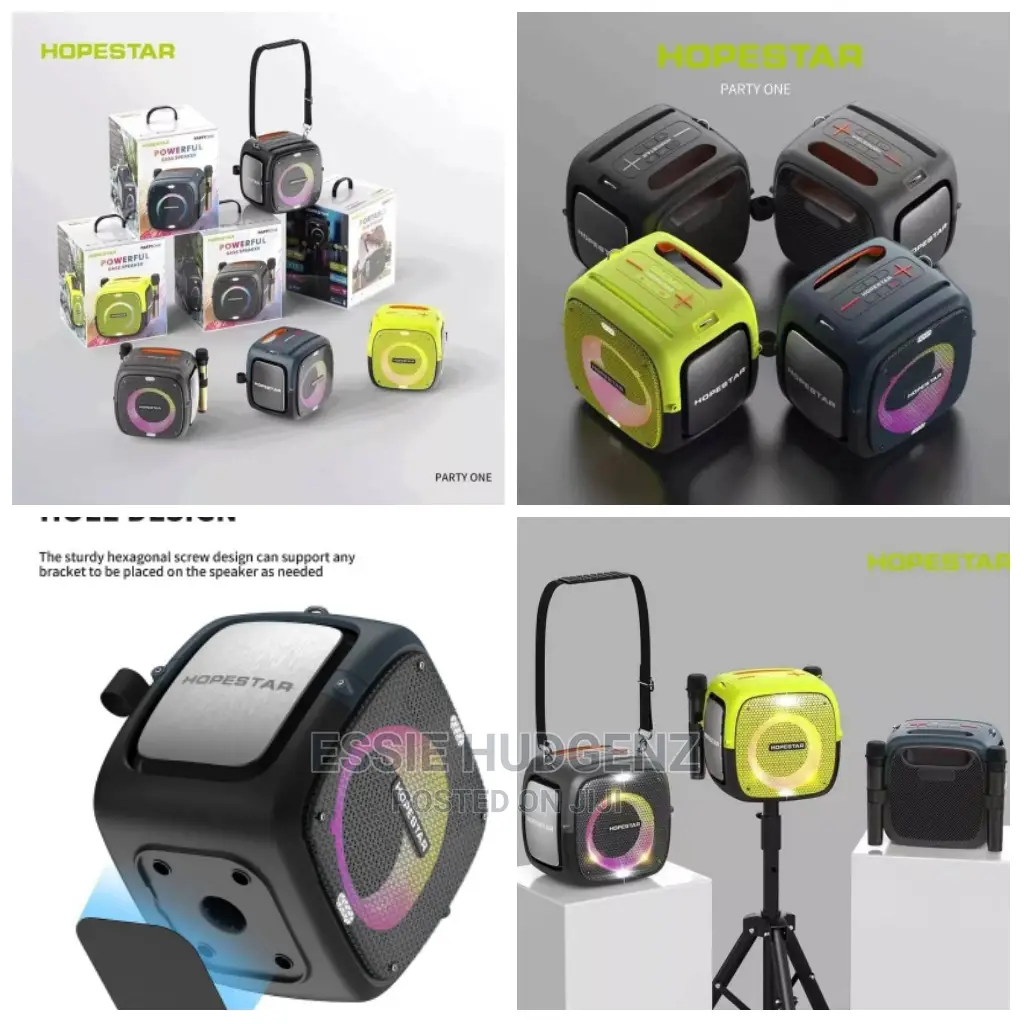 Hopestar Party One Wireless Speaker With Two Speakers