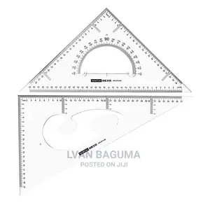 Set Square Pack (2) - 45 and 60 Angles