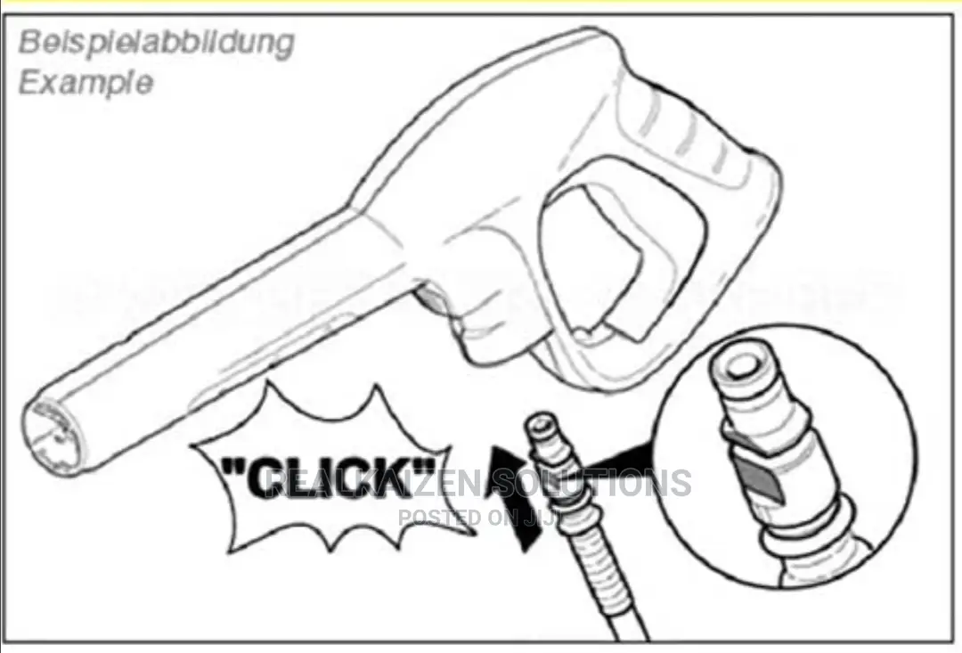 German KÄRCHER H 9 Q Quick Connect High Pressure Hose Pipe