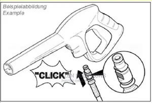 German KÄRCHER H 9 Q Quick Connect High Pressure Hose Pipe
