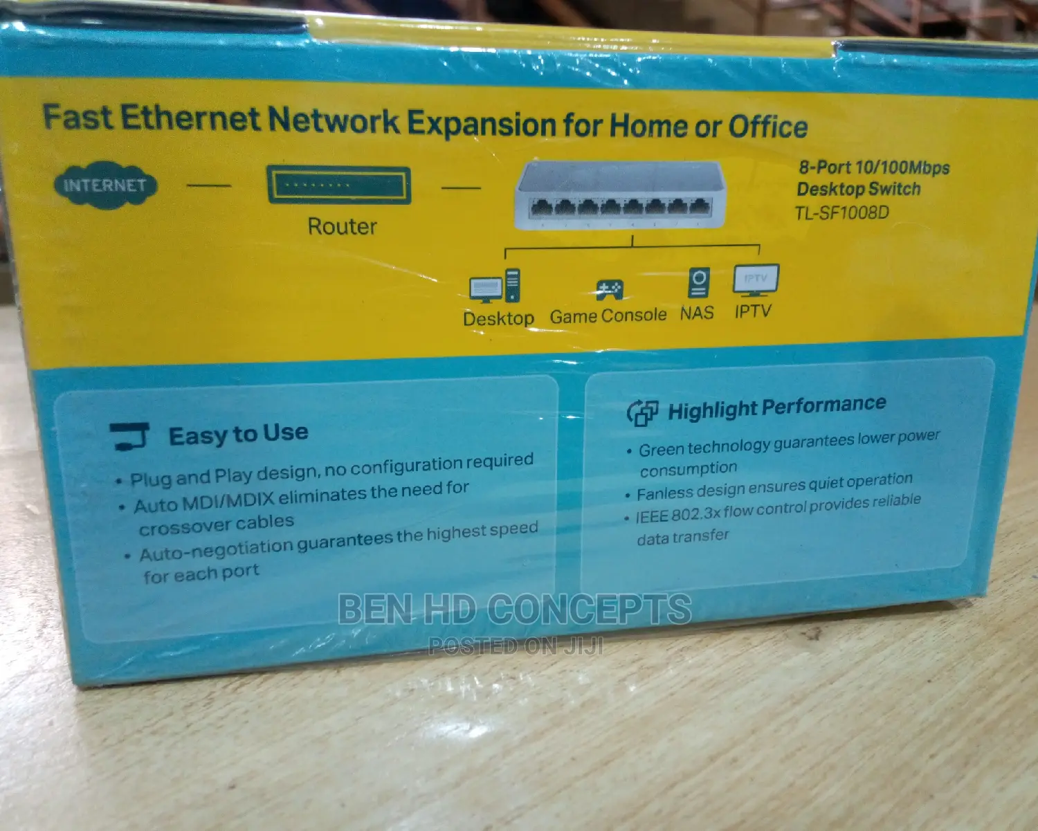 Desktop Network Switch 8 Port