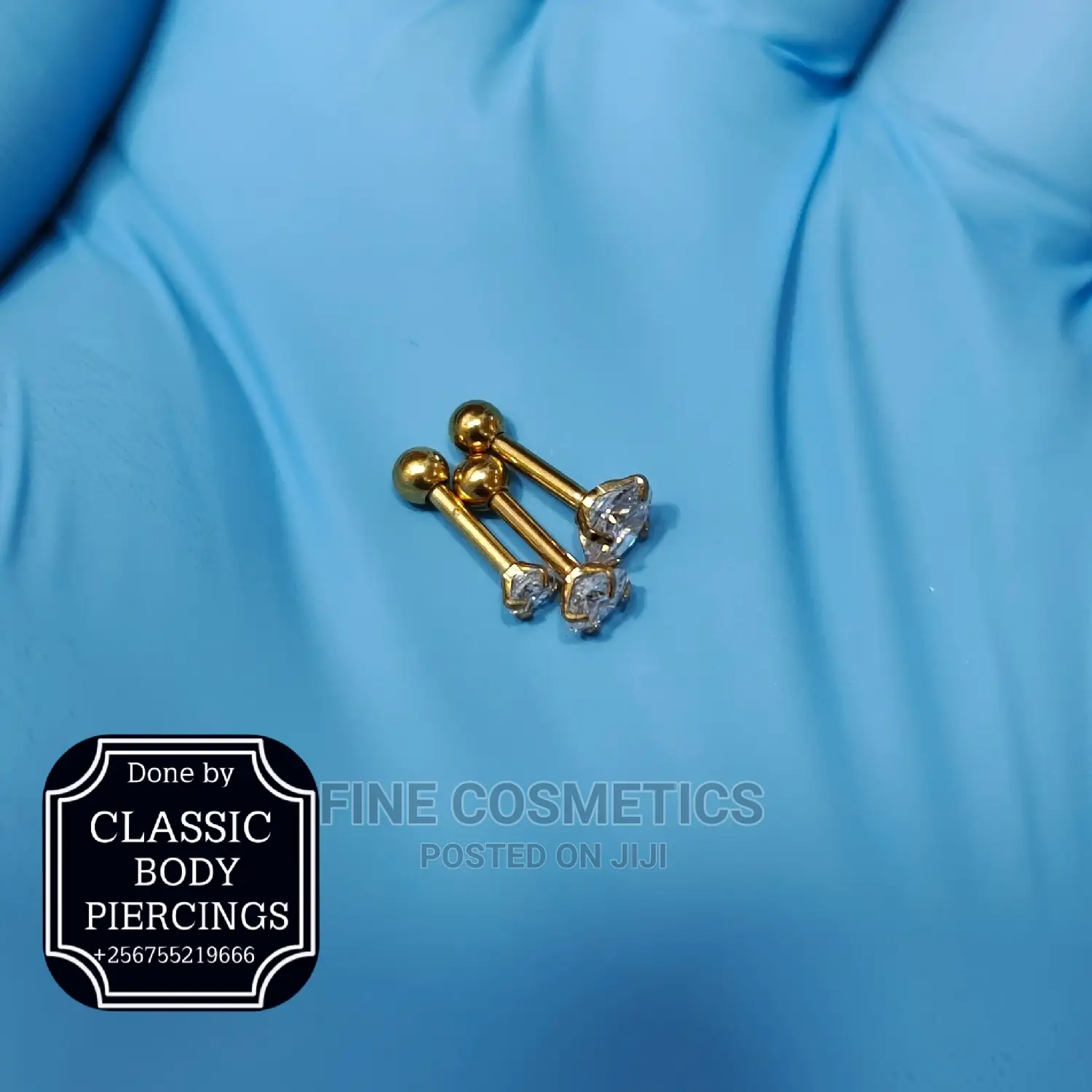 1pair Screw Earrings Surgical Steel Screw Stud Helix Rings