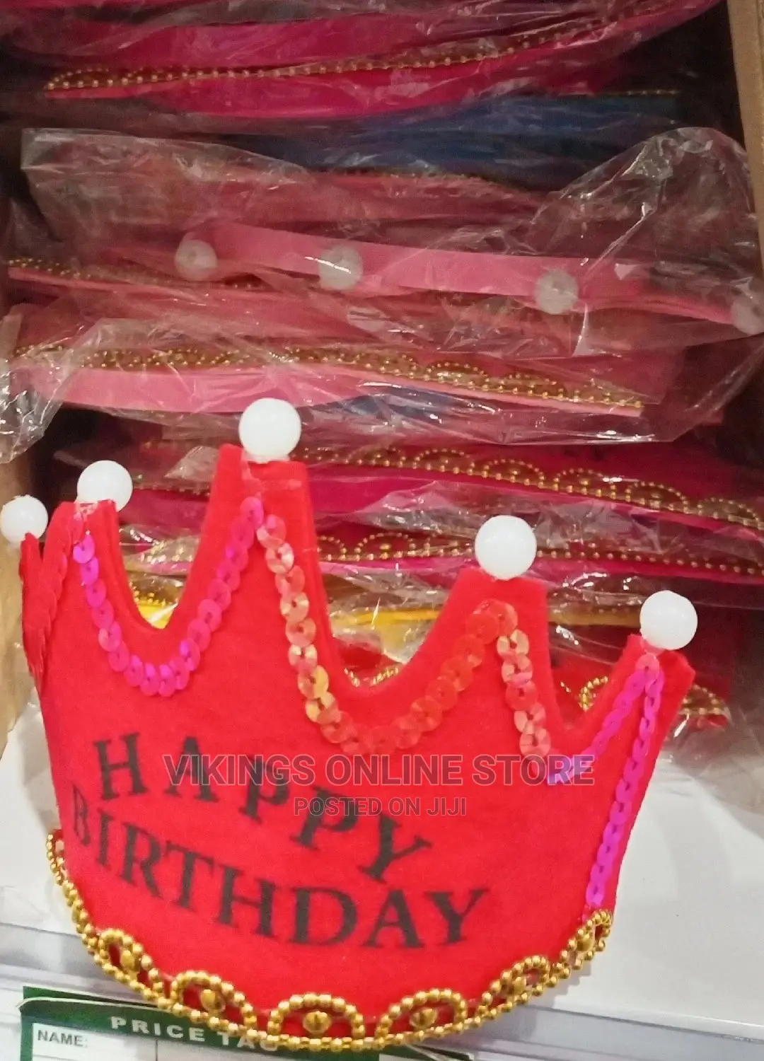 Children Led Lights Happy Birthday Crown