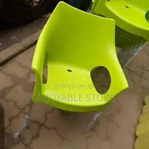 Plastic Steel Legs Chairs Armed