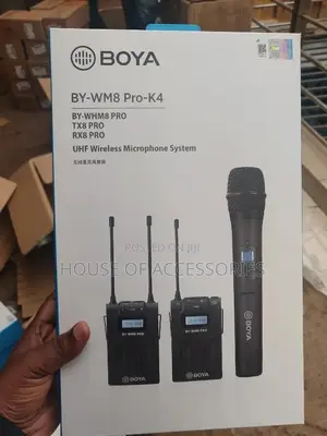 Boya Wm8 PRO K4 Uhf Wireless Microphone