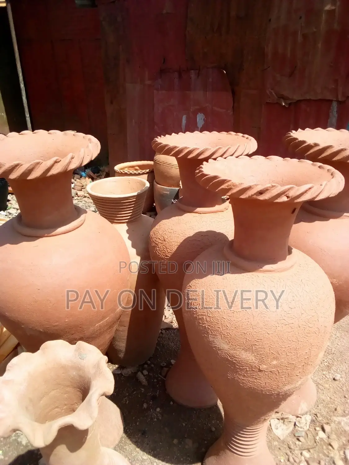 Crafts(Clay Flower Pots)