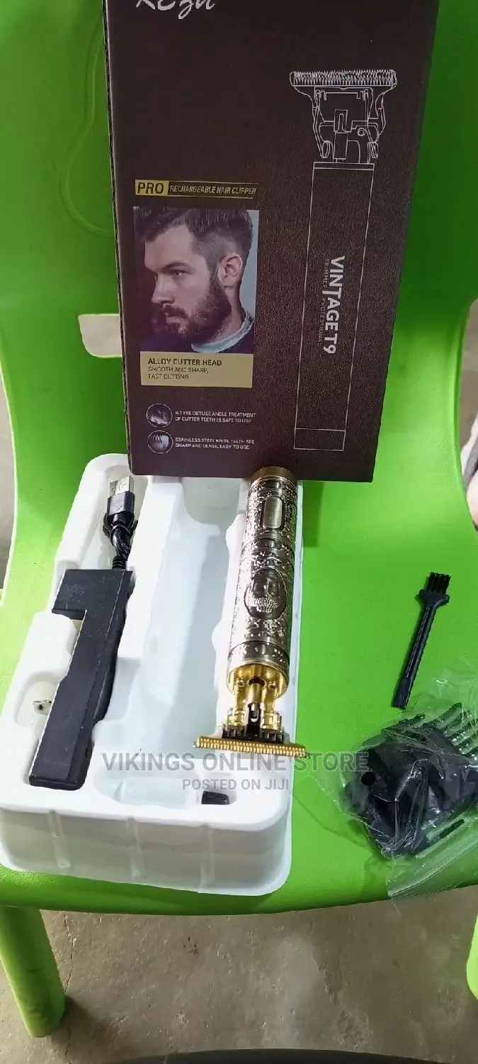 Vintage T9 Rechargeable Hair Clipper