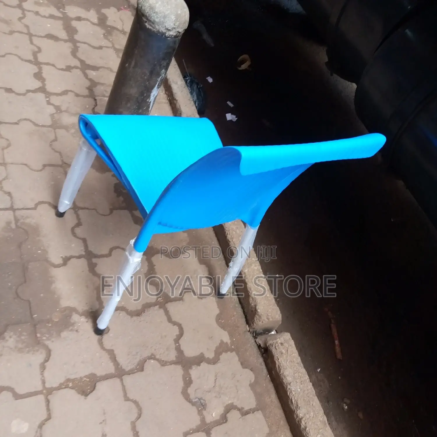 Plastic Supreme Chair With Steel Legs