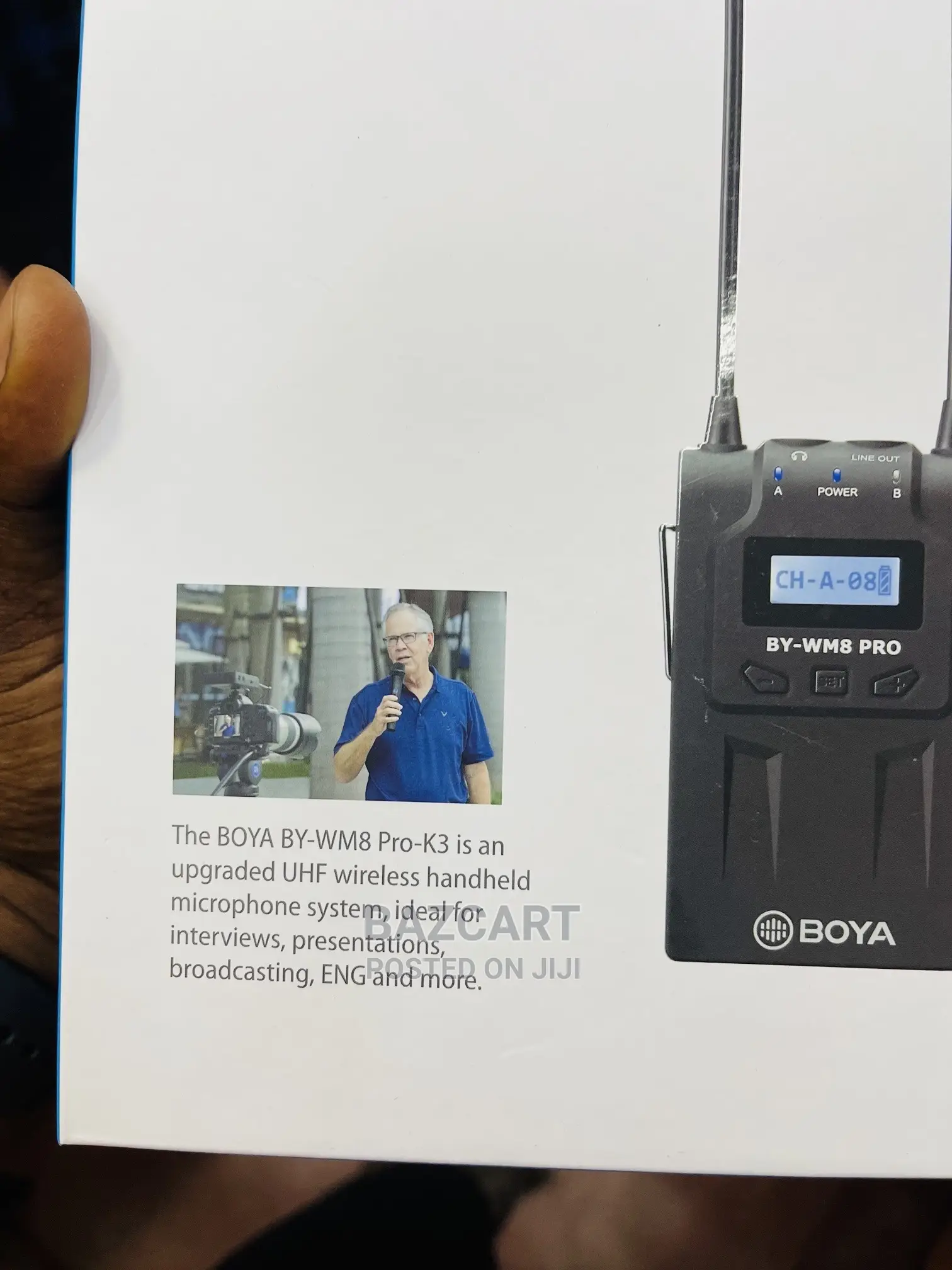 BOYA BY-WM8 PRO-K3 Wireless Handheld Microphone