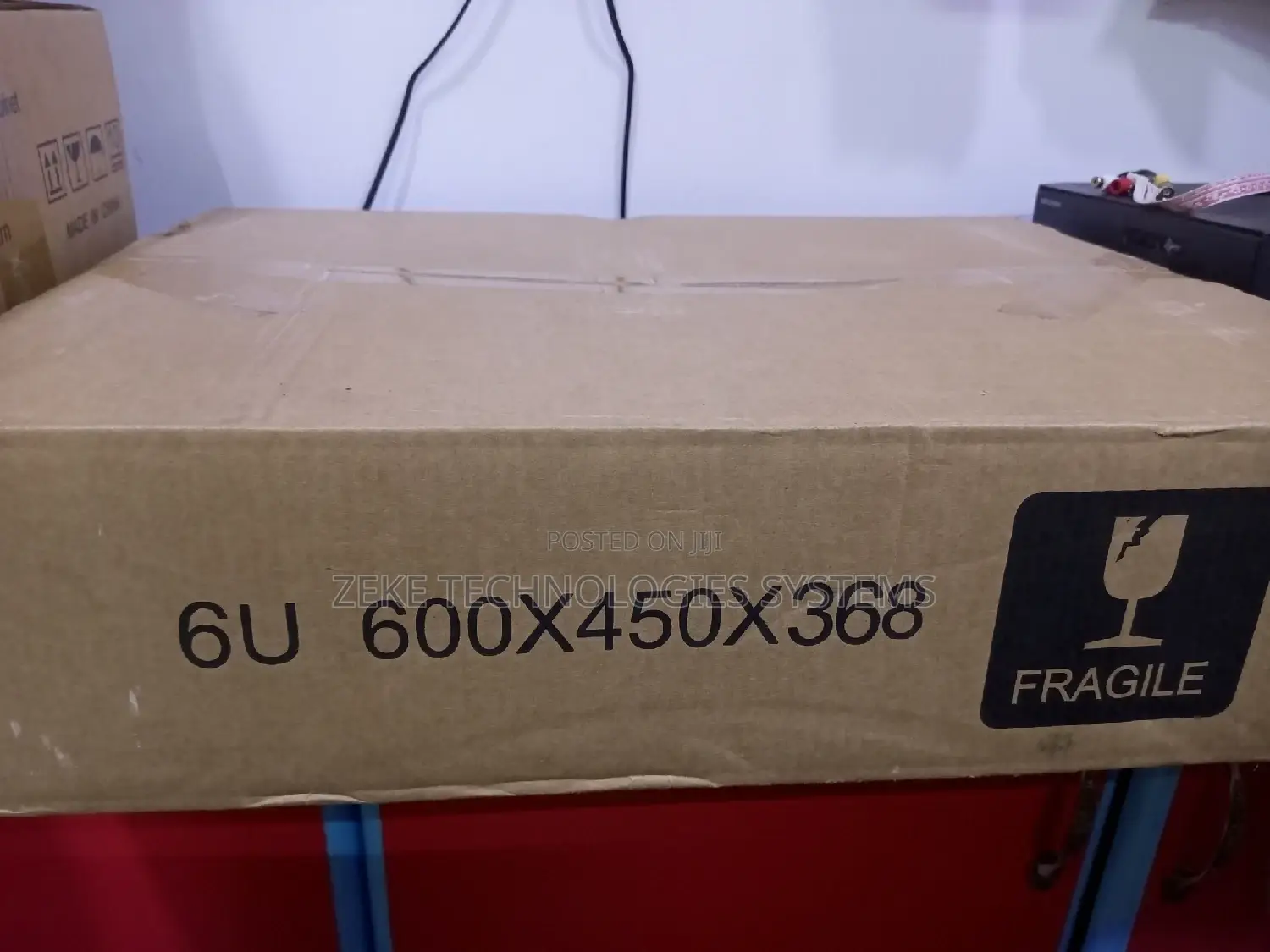 6u Rack Color Black