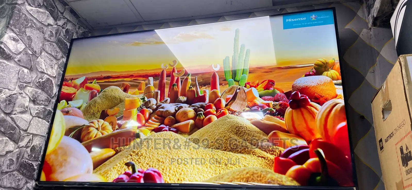 Hisense 50inch Uhd Smart Frameless Built in Bluetooth
