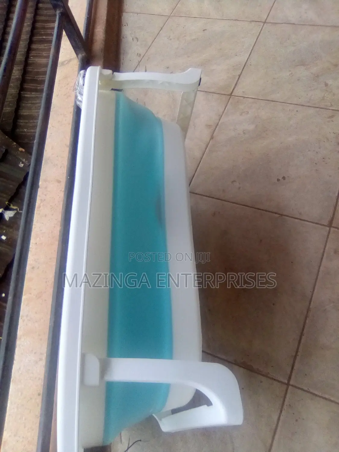 Foldable Baby Bathtub and Basin With Temperature Thermometer