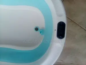 Foldable Baby Bathtub and Basin With Temperature Thermometer