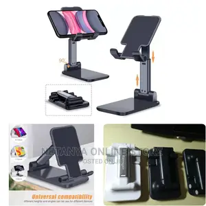 Folding Adjustable Desktop Phone Stand.