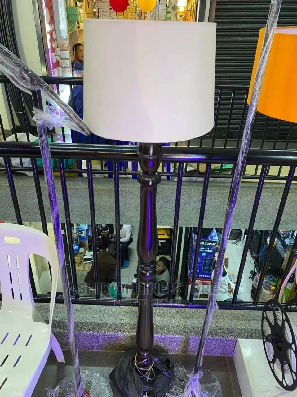 Nice Wooden Floor Lamp