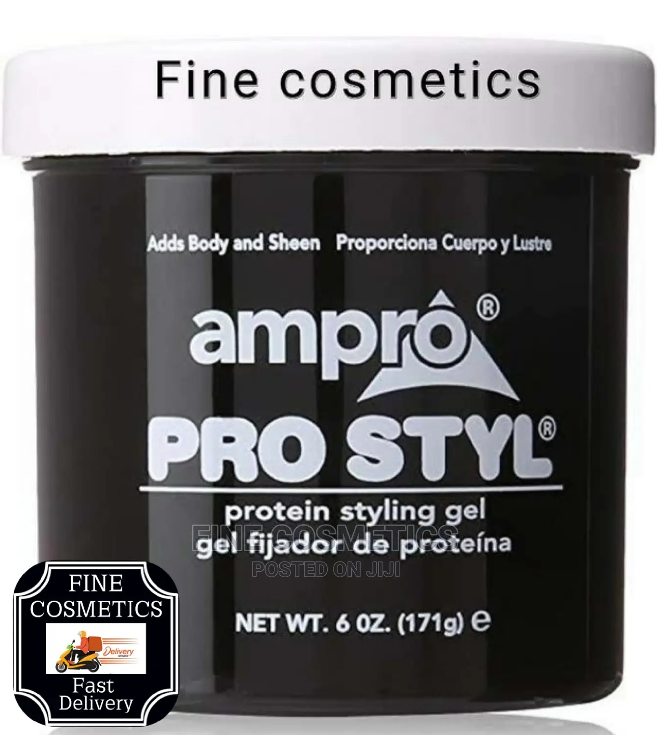 Ampro Style Protein Styling Gel Black