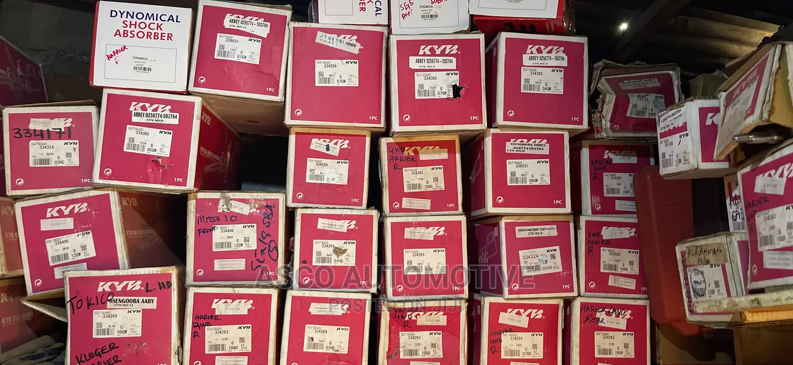 Harrier Kawundo Kluger Rear Shock Absorbers 100% Genuine KYB