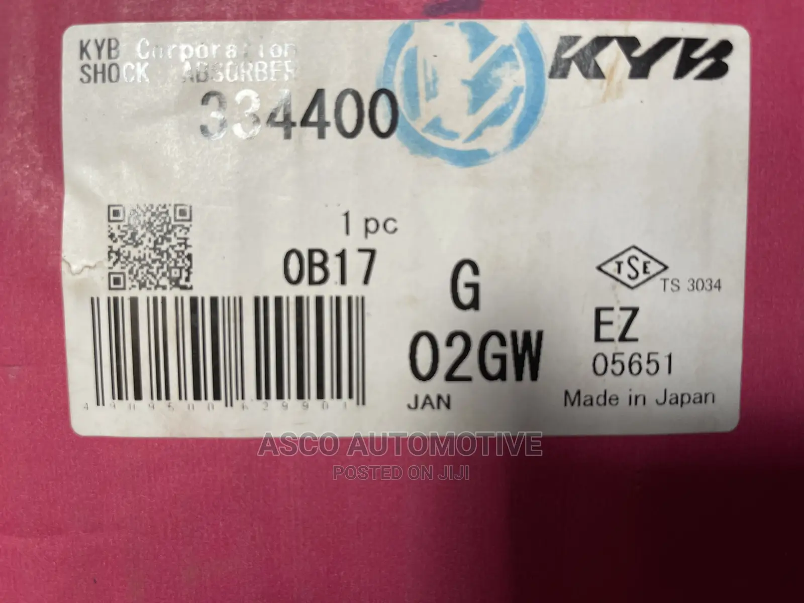 100%Genuine Front KYB Shock Absorbers Harrier Kawundo Kluger