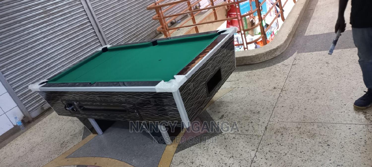 Kenice Water Proof Pool Table With Slate in Central Division Sports
