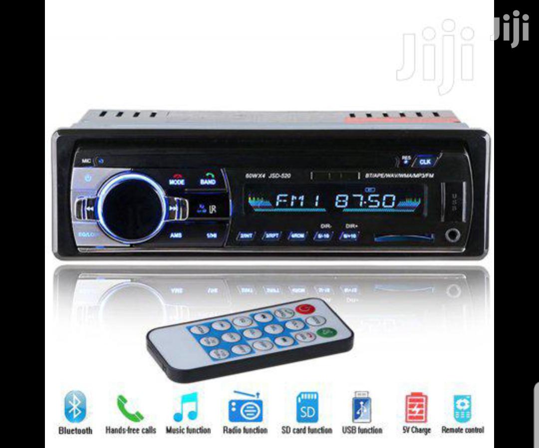 Car Radio With Bluetooth Singledin