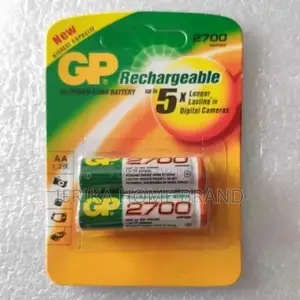 New GP AA 2700mah Rechargeable Battery 1.2V 5X Long Lasting