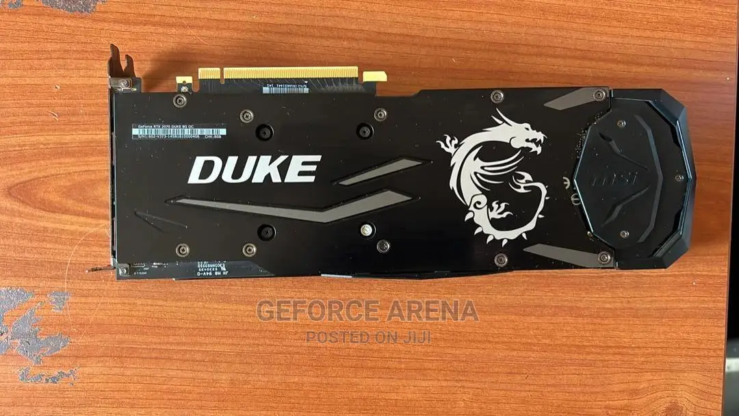 Msi RTX 2070 Duke 8gb Graphics Card + Free Delivery