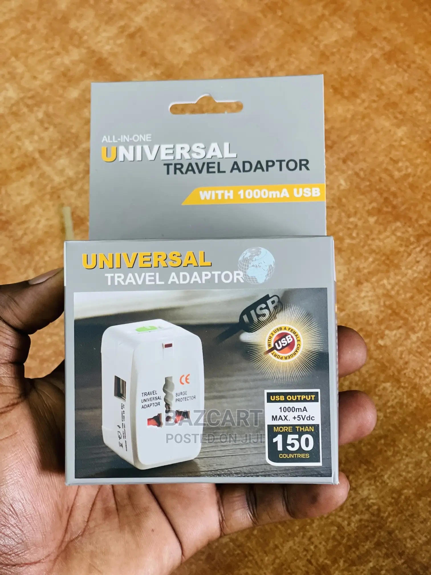 Universal Travel Socket Adapter With Usb Charging Port