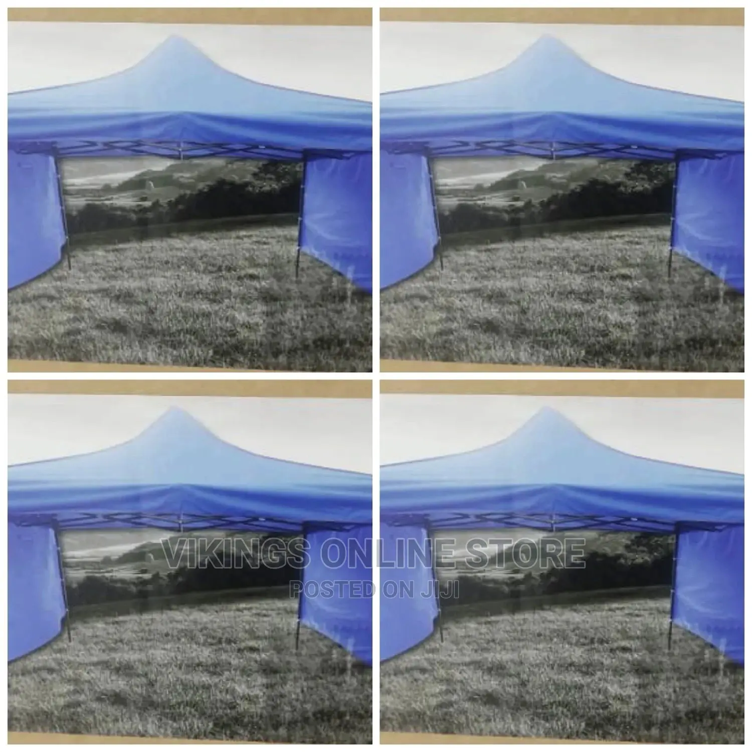 Blue 3*3 Metre Exhibition Tent