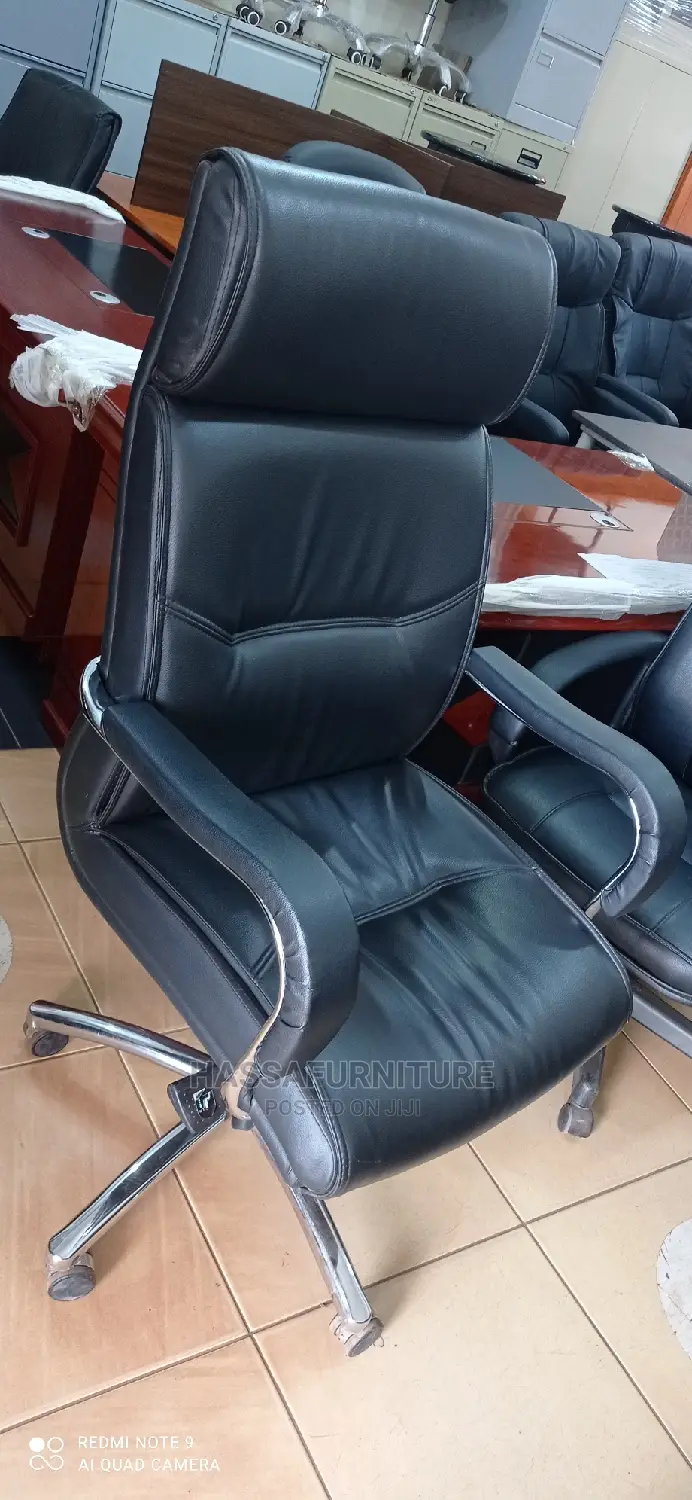 Leather Office Chair High Back