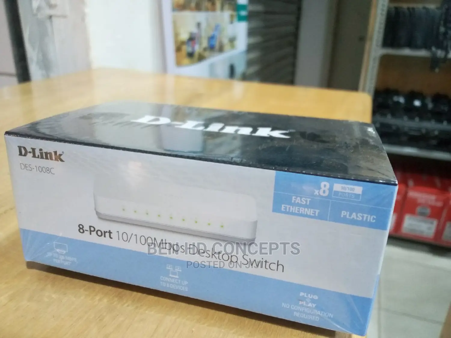 Desktop Network Switch 8 Port Dlink
