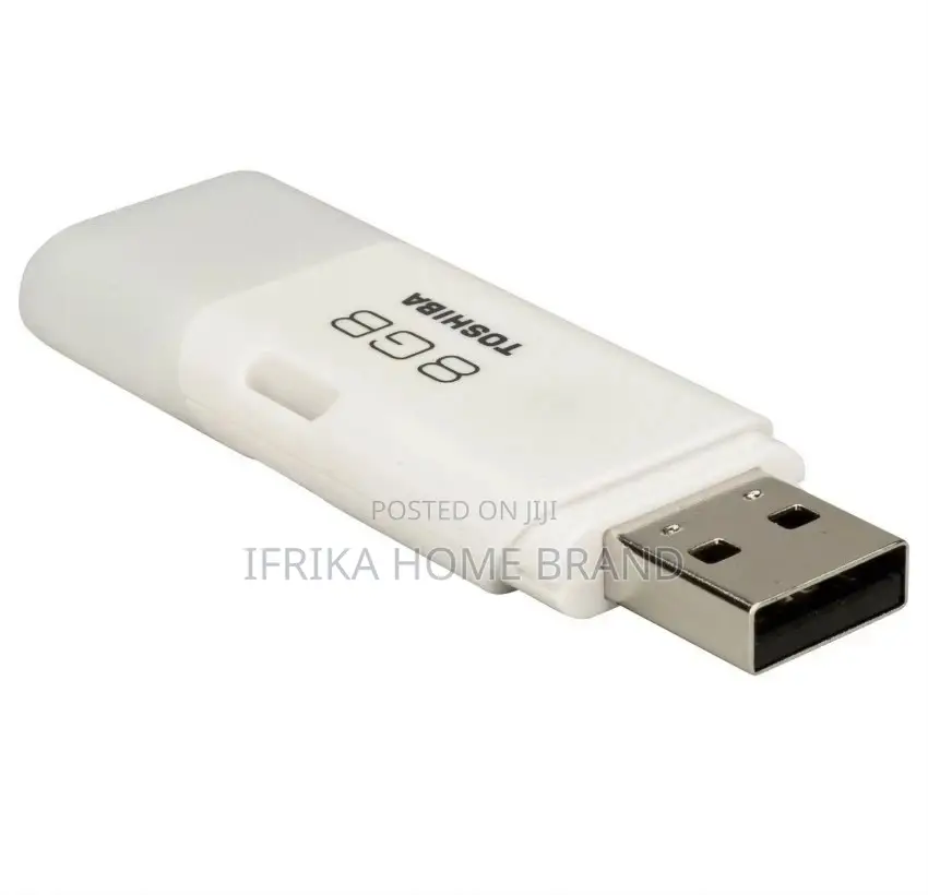 8GB Toshiba Flash Drive Disk.