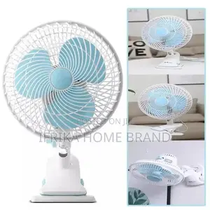3 Way Clip Desktop Table Fan Strong Air Flow