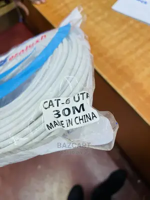 Burnlush 30m Cat6 Network Cable Factory Terminated