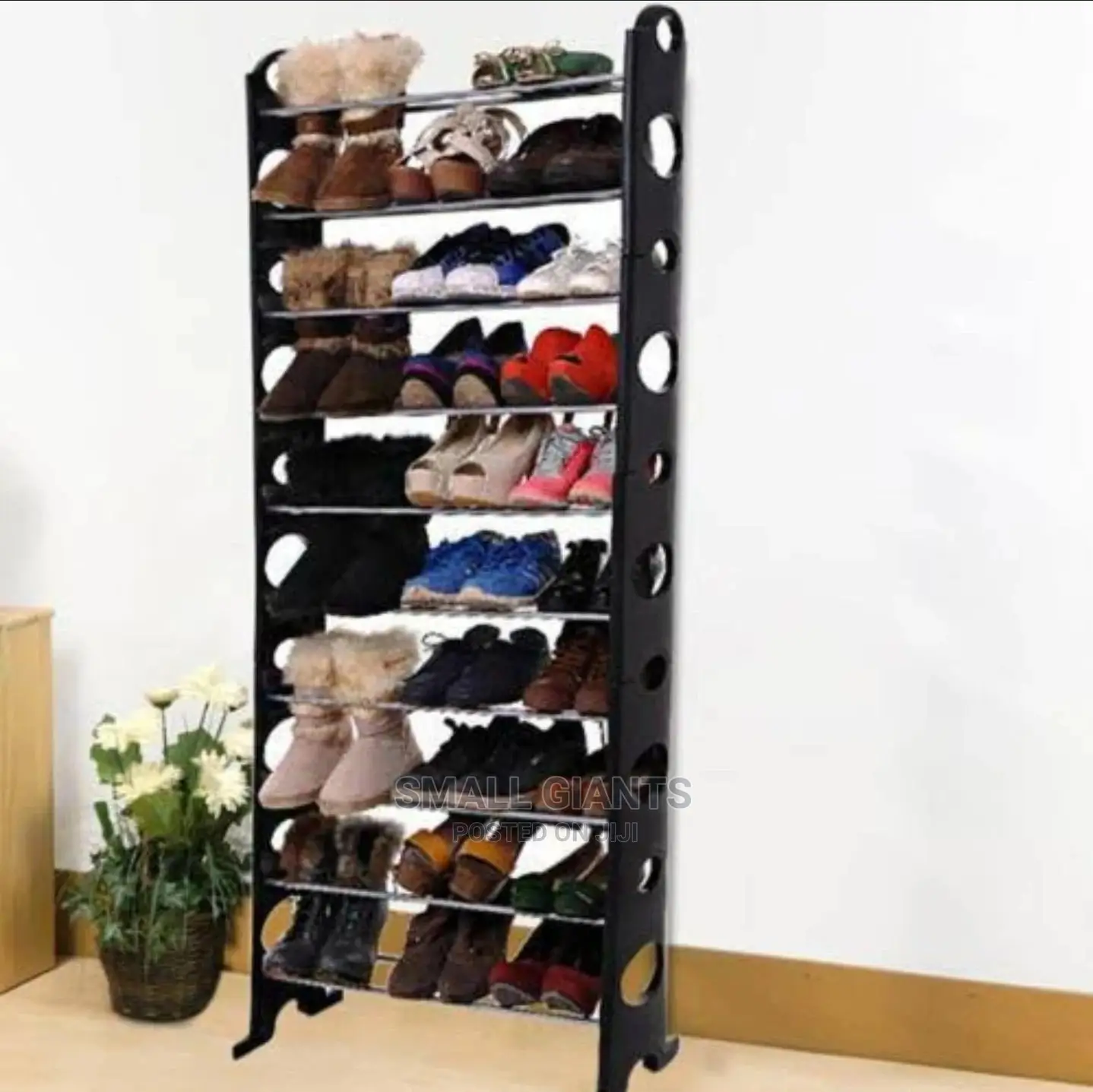 10 Tier Shoe Rack For 30 Pairs Of Shoes